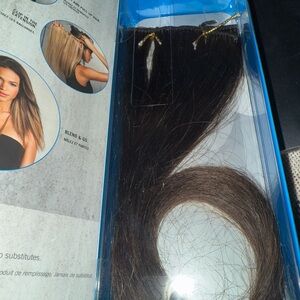 Hairdo 18" Clip In Human Hair Extension Dark
